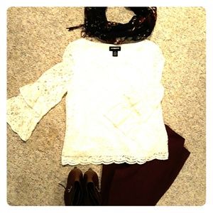 Liz Claiborne lace top